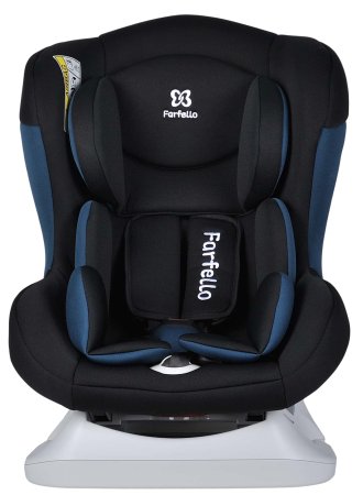 Farfello Автокресло детское 0-18кг / цвет черный/синий Black/light Blue