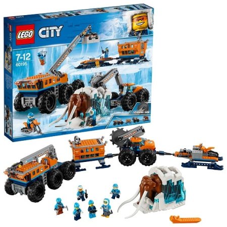Lego Конструктор City "Передвижная арктическая база"