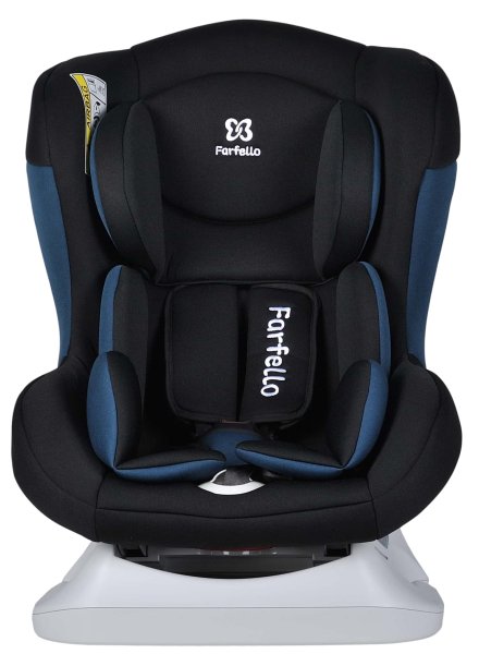 Farfello Автокресло детское 0-18кг / цвет черный/синий Black/light Blue