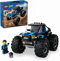 Lego City Конструктор "Синий грузовик-монстр"					