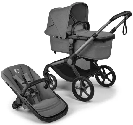 Коляска 2 в1 (Бугабу) Fox 5 Renew complete (GRAPHITE/MOON GREY-MOON GREY)