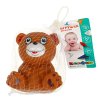  Игрушка для ванны мишка 9 см, в сетке, КАПИТОШКА в кор.2*240шт