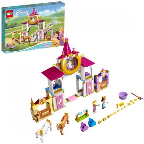 LEGO Princess Конструктор "Королевская конюшня Белль и Рапунцель", 239 деталей 