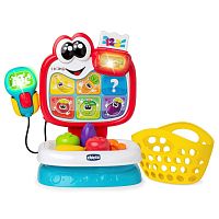 Chicco Двуязычная игрушка Говорящий магазин Baby Market / цвет красный, белый					