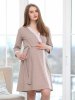 Hunny mammy Комплект для беременных и кормящих 13920 / цвет бежевый-коричневый