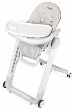 Peg-Perego Стульчик для кормления Siesta Follow Me, цвет Lucent (светло-серый)