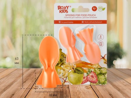 ROXY-KIDS Ложечки для пакетов с детским питанием, 2 шт