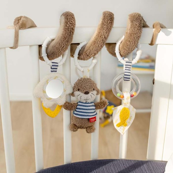 Fehn Игрушка-спираль на коляску, кроватку Выдра Тео