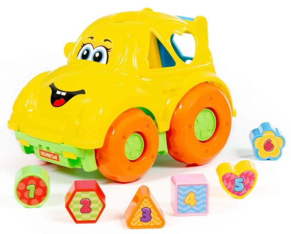 Полесье Игрушка развивающая "Автомобиль легковой"
