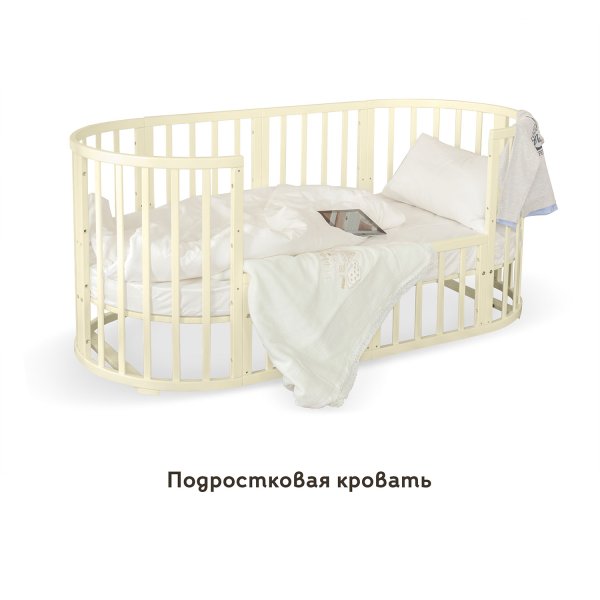 Noony Удлинитель для  кроватки-трансформер Cozy / цвет слоновая кость