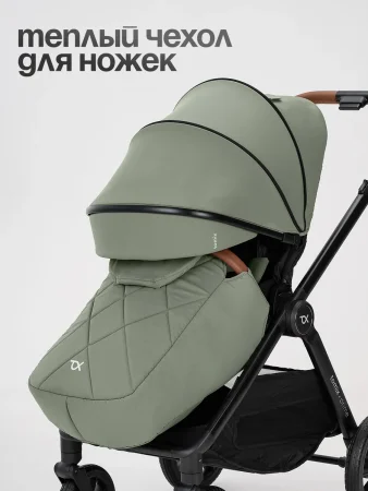 (Т) Коляска 2в1 Bambini Moretti Prime  (Olive)