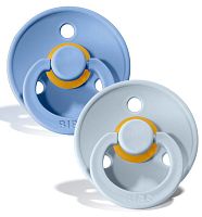 Bibs Набор пустышек Colour, 6-18 месяцев: Sky Blue/Baby Blue					