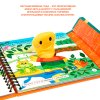 Bondibon Мини-игры в дорогу для малышей Изучаем времена года с игрушкой