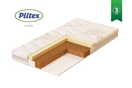 Матрас детский в кроватку Bamboo Comfort 1190х600х110 мм