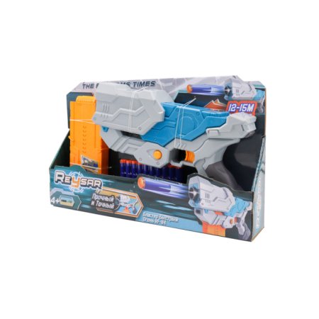 Reysar Игрушечное оружие для мальчиков Бластер Быстрый огонь RF-04 с мягкими пулями