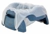 Potette Plus Дорожный складной горшок + 3 одноразовых пакета / цвет сказочно синий