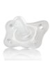 Chicco Пустышка Physio Soft Mini, силикон, люминисцентная, 2-6 месяцев, 2 шт.