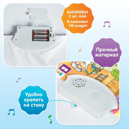ZABIAKA Обучающий плакат "Изучаем профессии"   5148292  – внешний вид и детали