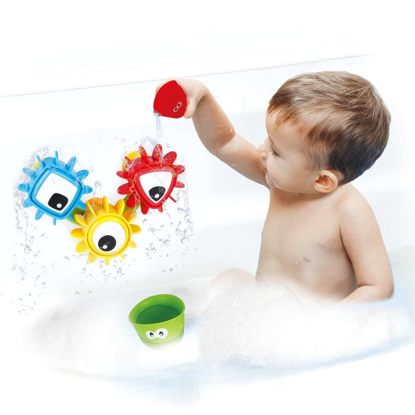 Жирафики Игрушка-сортер для купания "Глазастик", крепится на присоски