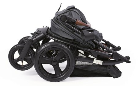 Детская коляска Tomix Stella LUX (Dark grey)