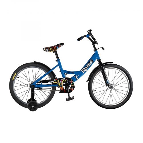 City-Ride Детский велосипед Roadie, диск 20, стальная рама, цвет / синий