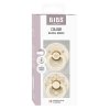 Набор пустышек латексных BIBS Studio Colour - Noor - Ivory/Gold, 0+ месяцев.