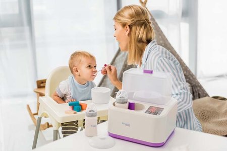 Ramili Baby Стерилизатор-подогреватель и пароварка 8 в 1