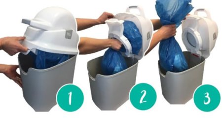 Diaper Champ Накопитель подгузников One / цвет White (белый)