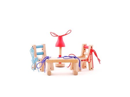 Kipod Деревянный набор со шнуровкой Мой дом