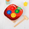WoodLand Toys Стучалка-сортер  "Яблоко", с молотком