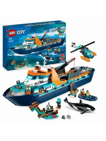 Конструктор LEGO CITY "Корабль «Исследователь Арктики»"