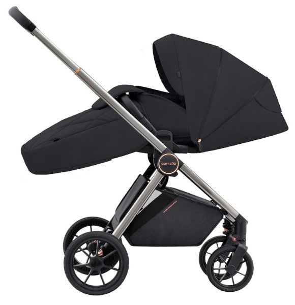 Carrello Коляска 2 в 1 Ultra CRL-6525 / цвет Night Black (черный)