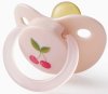 Happy Baby Пустышка латексная с колпачком, 0+ Cherry