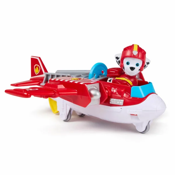 Щенячий патруль. Игровой набор Air Rescue, машинка с фигуркой Маршалл. Paw Patrol