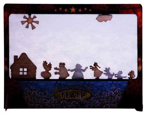 Полноцвет Театр теневой "Репка", с ширмой