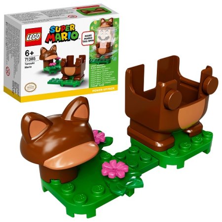 Lego Super Mario Конструктор Марио Тануки / цвет коричневый, зеленый
