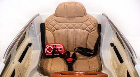 Toyland Электромобиль Bentley Bentayga / цвет белый