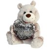 AURORA Игрушка мягкая "Медведь Большое сердце" 30 см