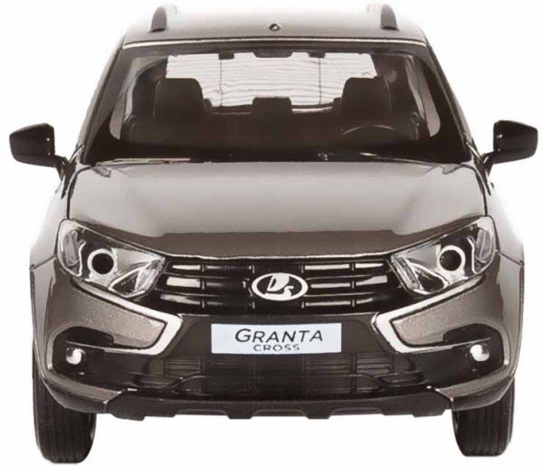 Автопанорама Машина металлическая Lada Granta Cross / цвет серый