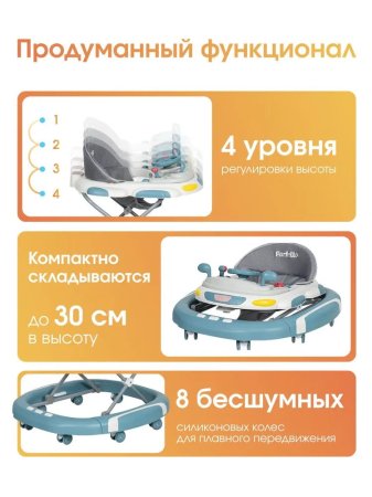 Ходунки детские Farfello A5 (Blue/синий)