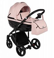 Adamex Детская коляска 3 в 1 Chantal / С215 / цвет розовая пудра