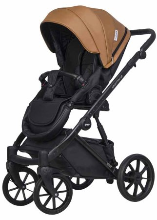 Riko Basic Коляска 2 в 1 Montana Ecco / цвет Caramel (коричневый)