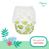 Offspring Трусики-подгузники, M 6-11 кг. 42 штуки / расцветка Авокадо