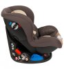 Leader kids Автокресло детское 0-18 кг Corvet Zuma Eco Brown / коричневый принт /темно бежевая кожа
