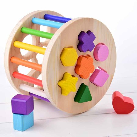 Томик Сортер "Радуга", 15 деталей