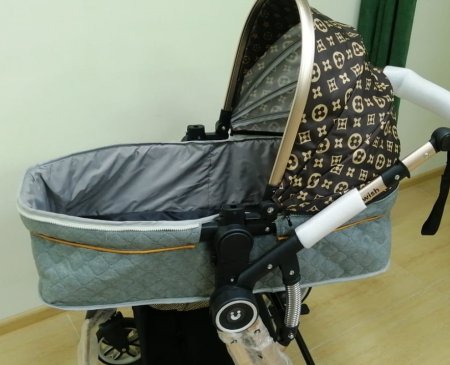 Bambini Moretti  Коляска 2 в 1 Vondoo, цвет / Луи Виттон (LV)