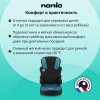 Nania Автокресло Befix Access (15-36 кг) / цвет Petrol (черный-синий)