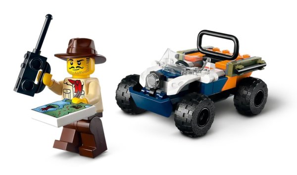 Lego City Конструктор "Исследователь джунглей: миссия "Красная панда"