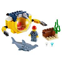Lego City Конструктор Океан: мини-подлодка / цвет синий, желтый					