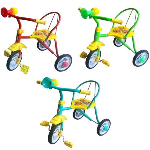 264556   Три кота. Велосипед 3-х колесный (колеса 9 и 8 дюймов) / расцветка в ассортименте
